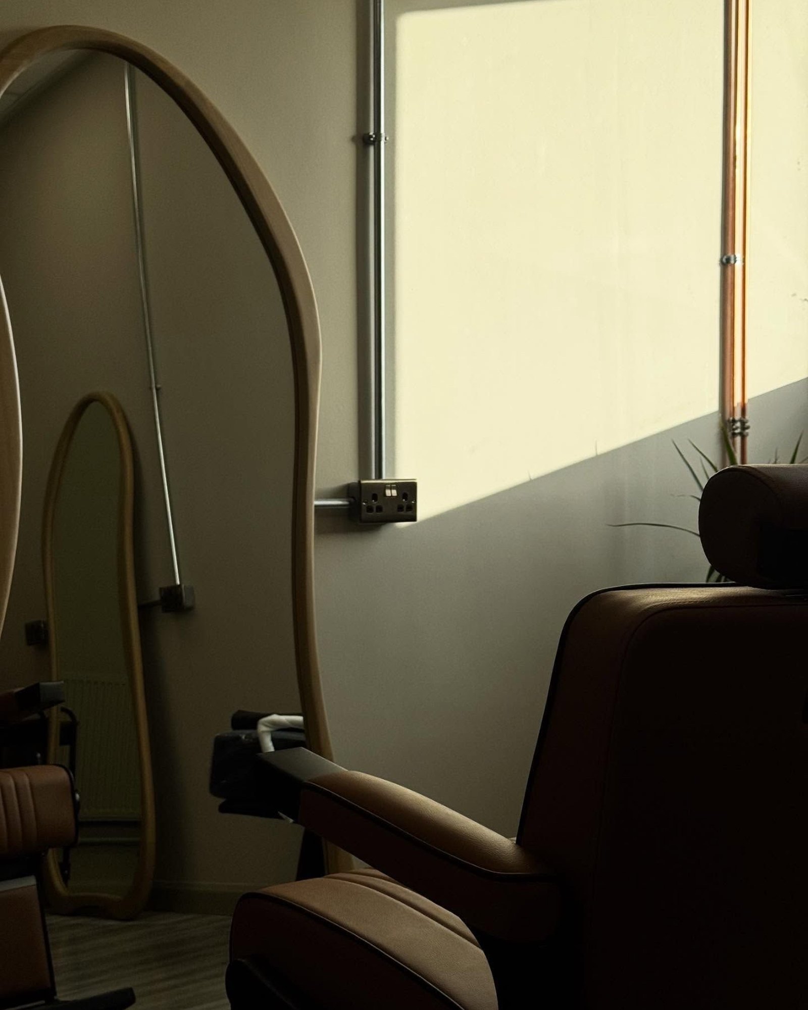 The barbering floor at BLANC. in Cleckheaton
