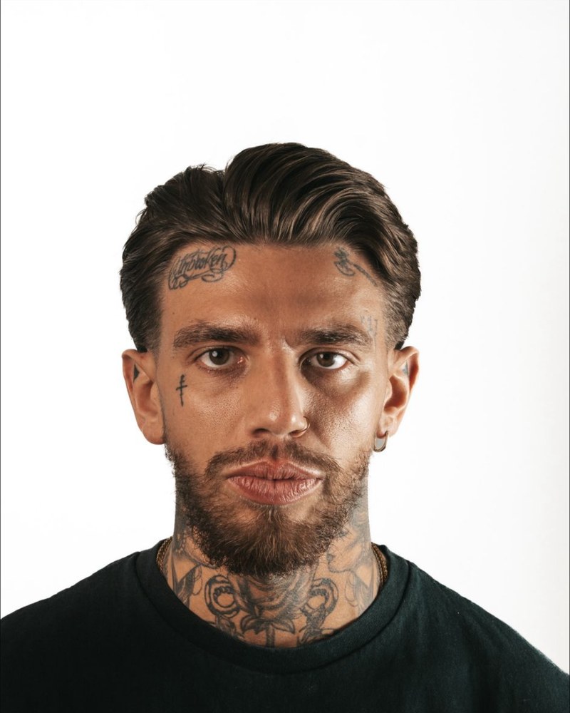 Morgan, barber at BLANC.